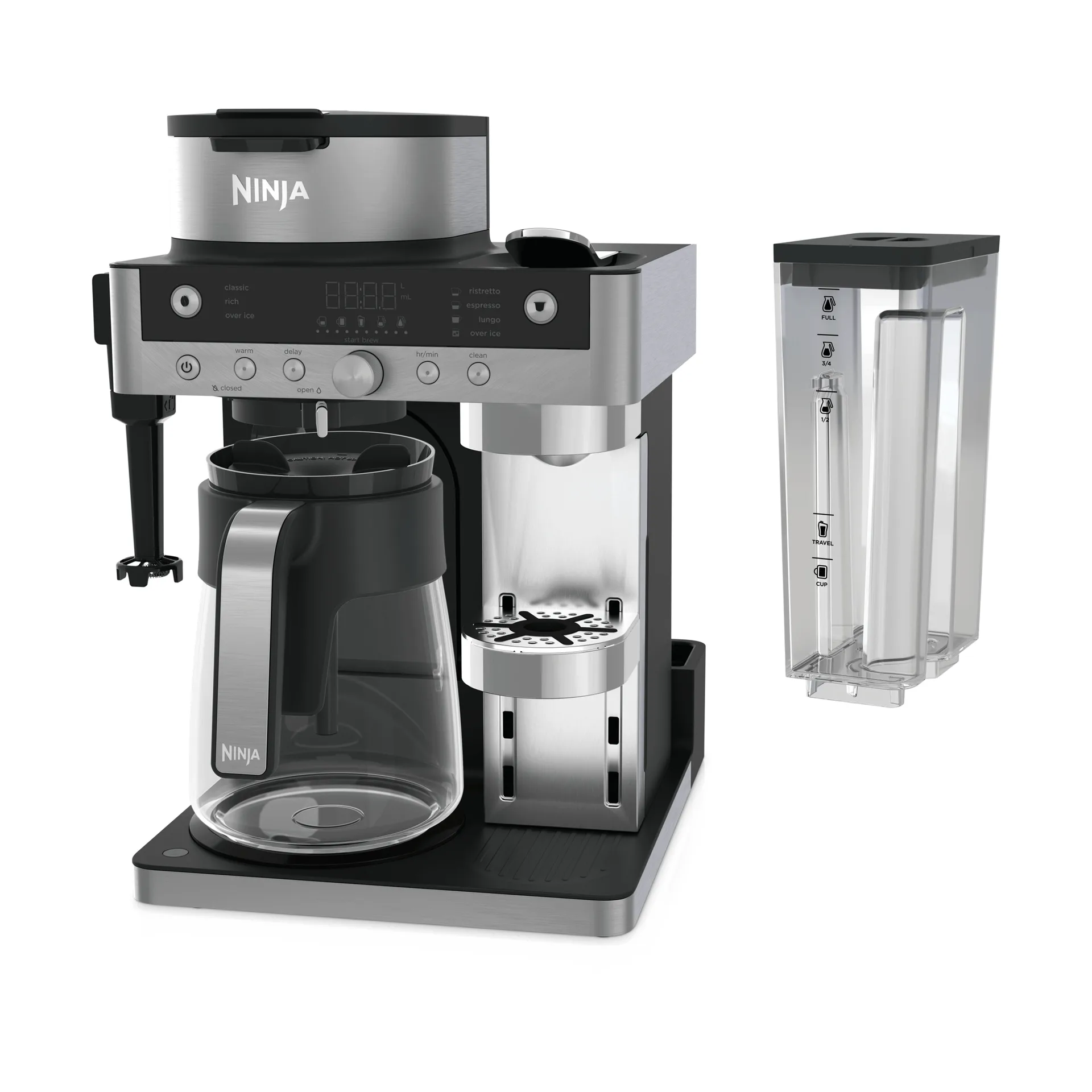 Ninja Prestige Dualbrew automatische Espressomaschine, Black Ninja