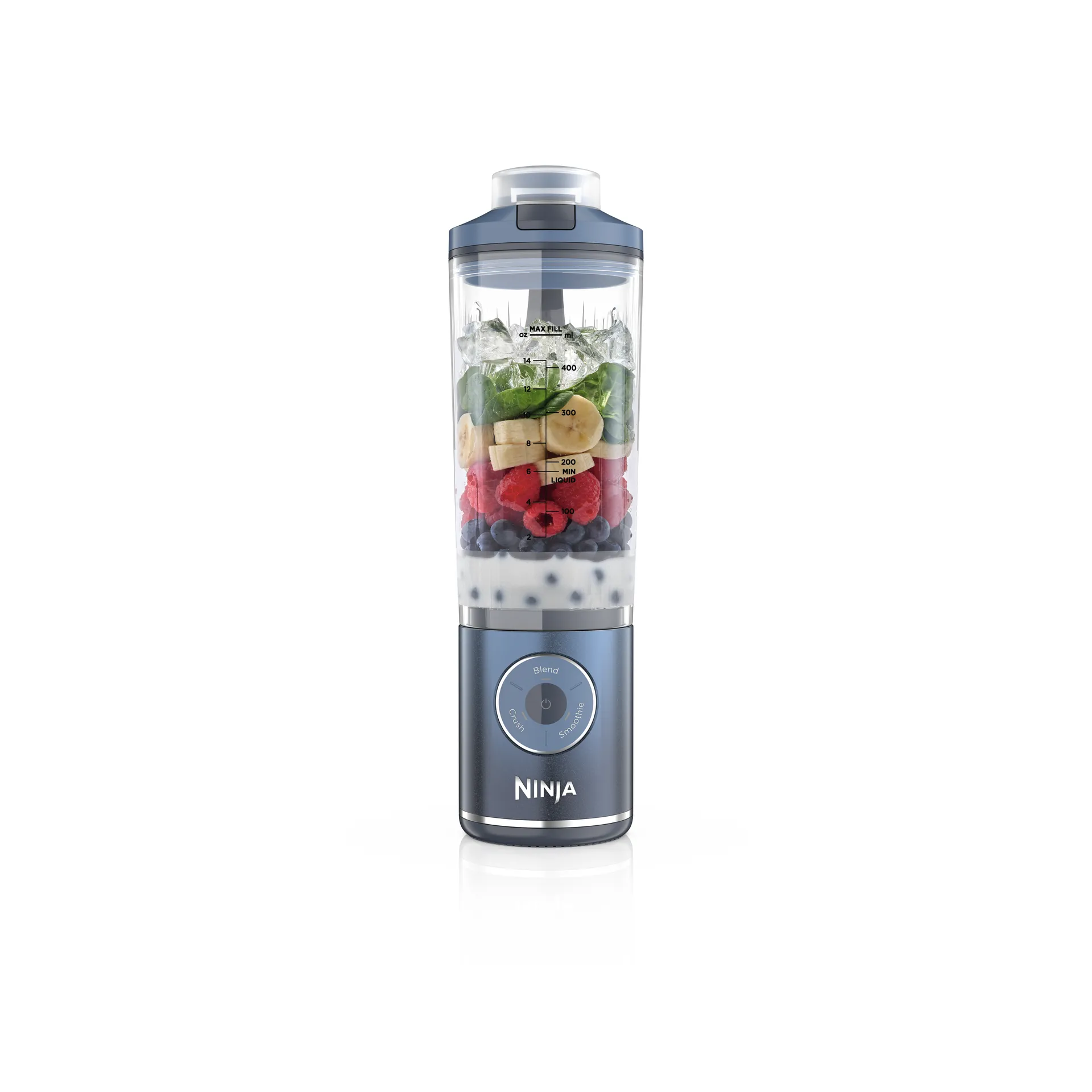 Ninja tragbarer Blender Blast Max, Navy Ninja