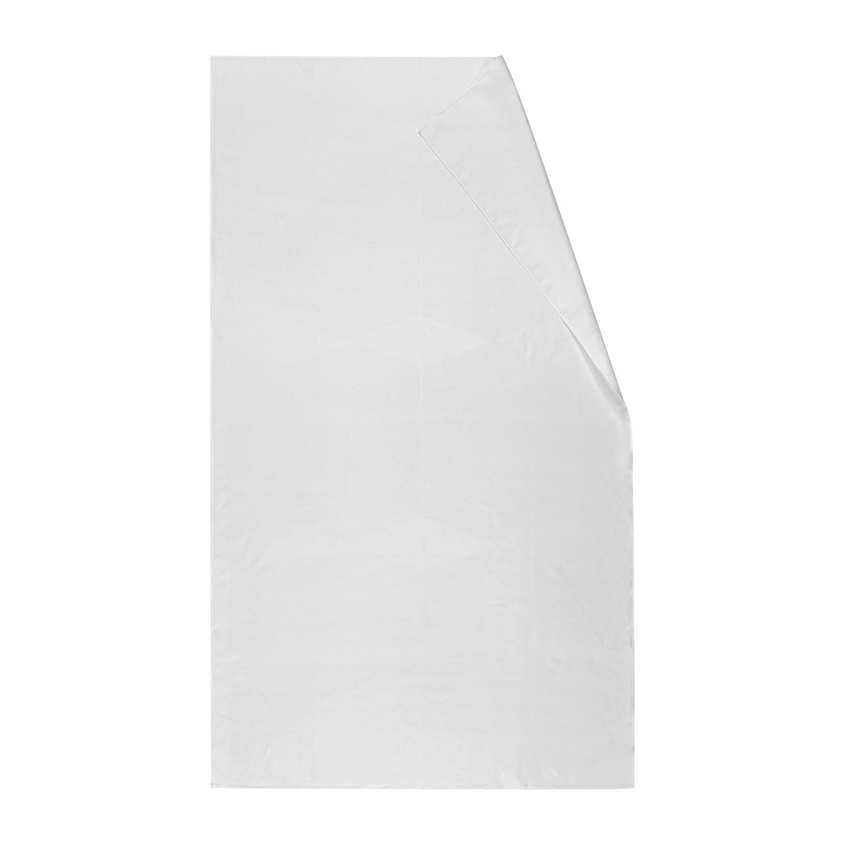 NJRD Geometric Tischdecke 147 x 250cm Weiß