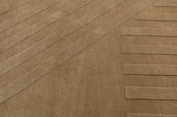 Levels Wollteppich stripes beige - 170 x 240cm - NJRD