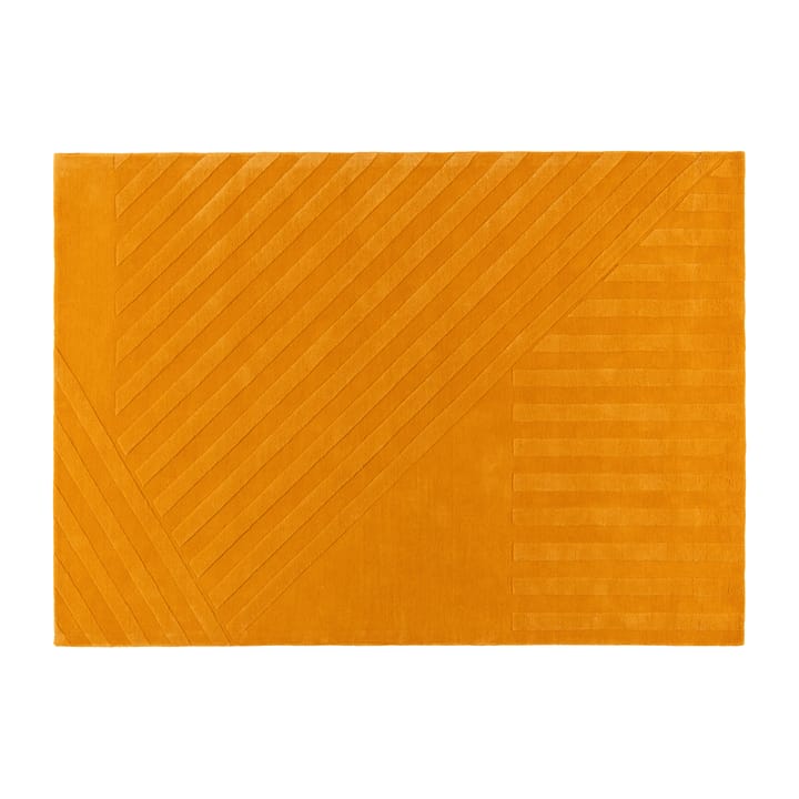 Levels Wollteppich stripes gelb - 170 x 240cm - NJRD