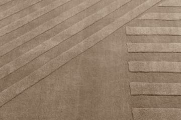 Levels Wollteppich stripes grau - 170 x 240cm - NJRD