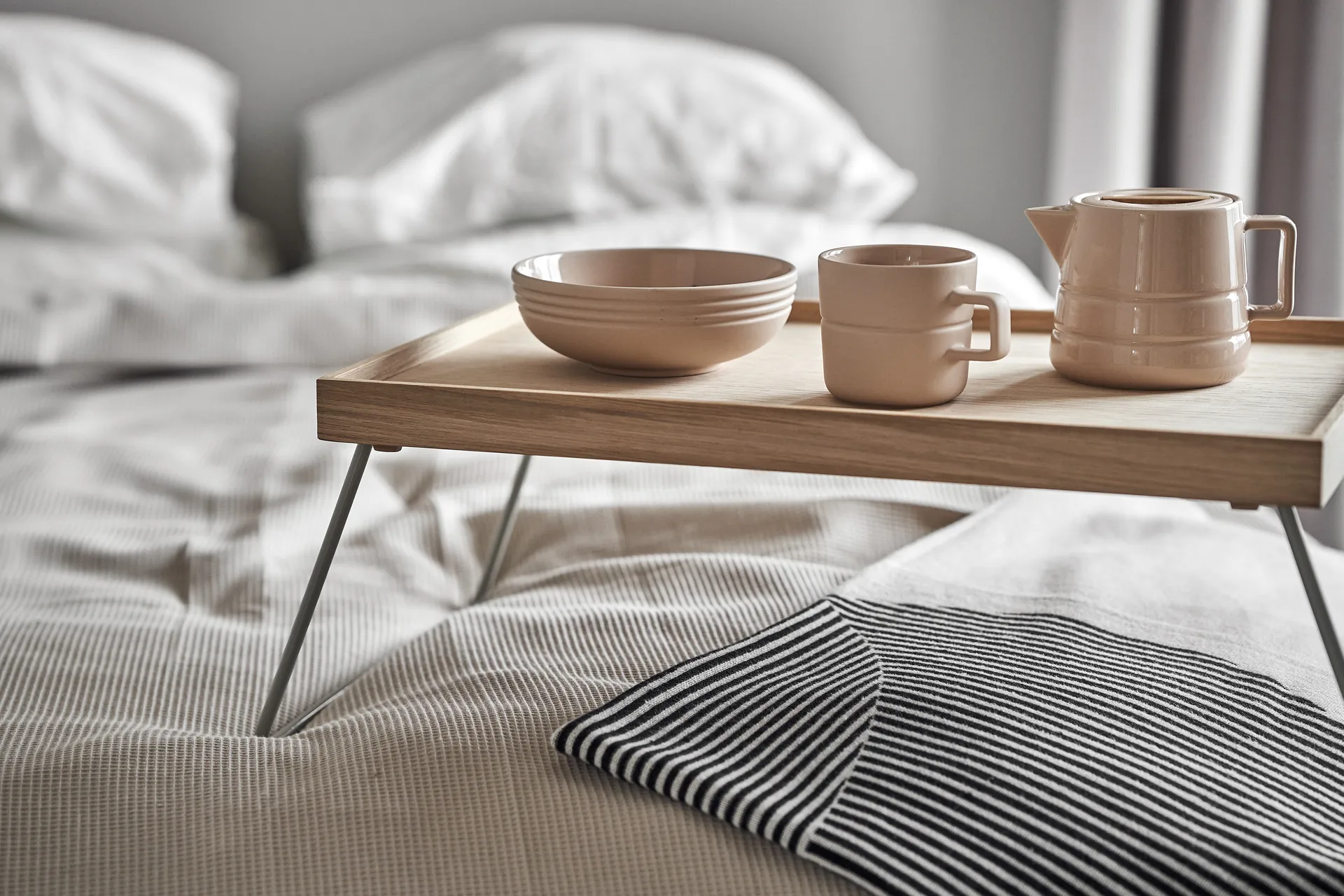 Lines Schale Ø16cm, Beige NJRD