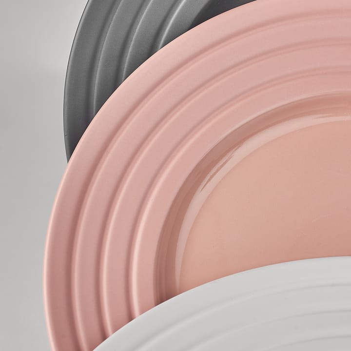 Lines Teller Ø27cm, Rosa NJRD