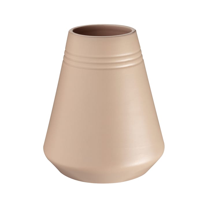 Lines Vase 18cm - Beige - NJRD