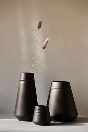 Lines Vase 18cm - Braun - NJRD