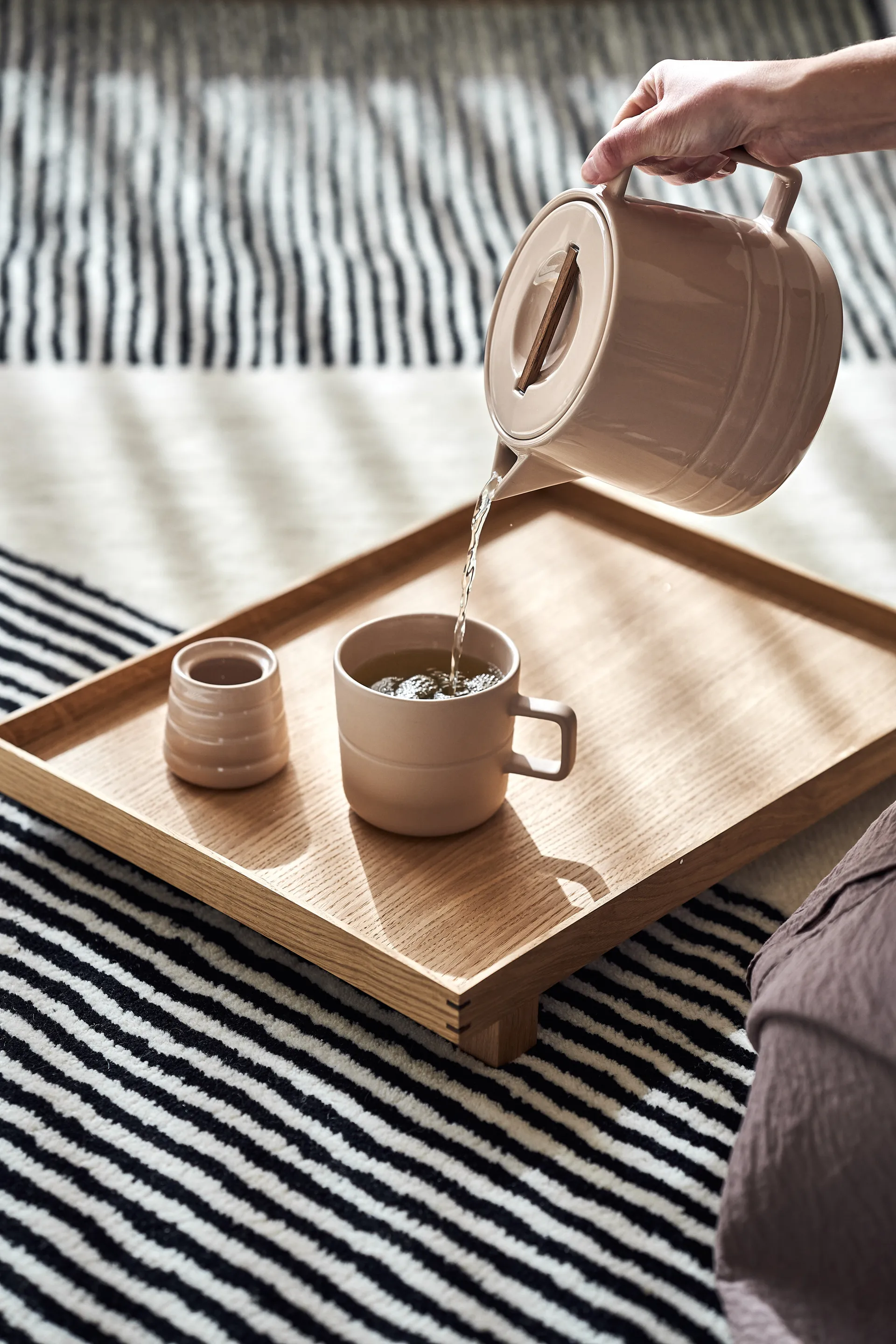 Lines Zuckerschale, Beige NJRD