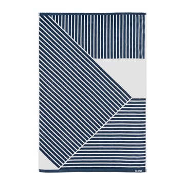 Stripes Badehandtuch 100 x 150 cm - Blau - NJRD