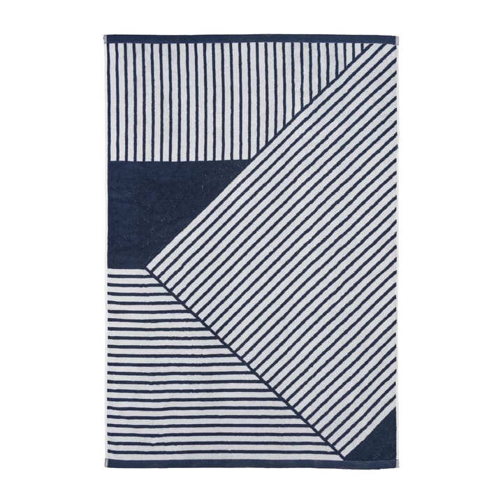 Stripes Badehandtuch 100 x 150 cm - Blau - NJRD