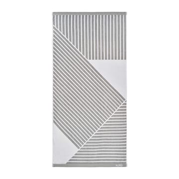 Stripes Badehandtuch 70x140 cm - Grau - NJRD