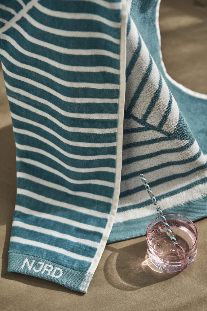 Stripes Badetuch 70 x 140cm Special Edition 2022 - Türkis - NJRD
