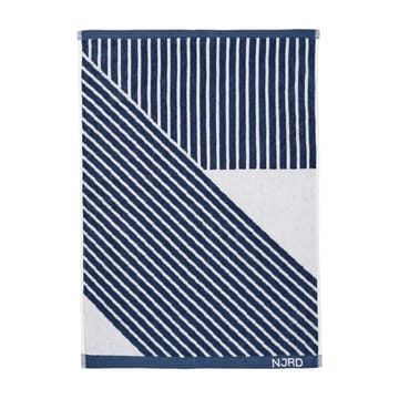 Stripes Handtuch 50x70 cm - Blau - NJRD