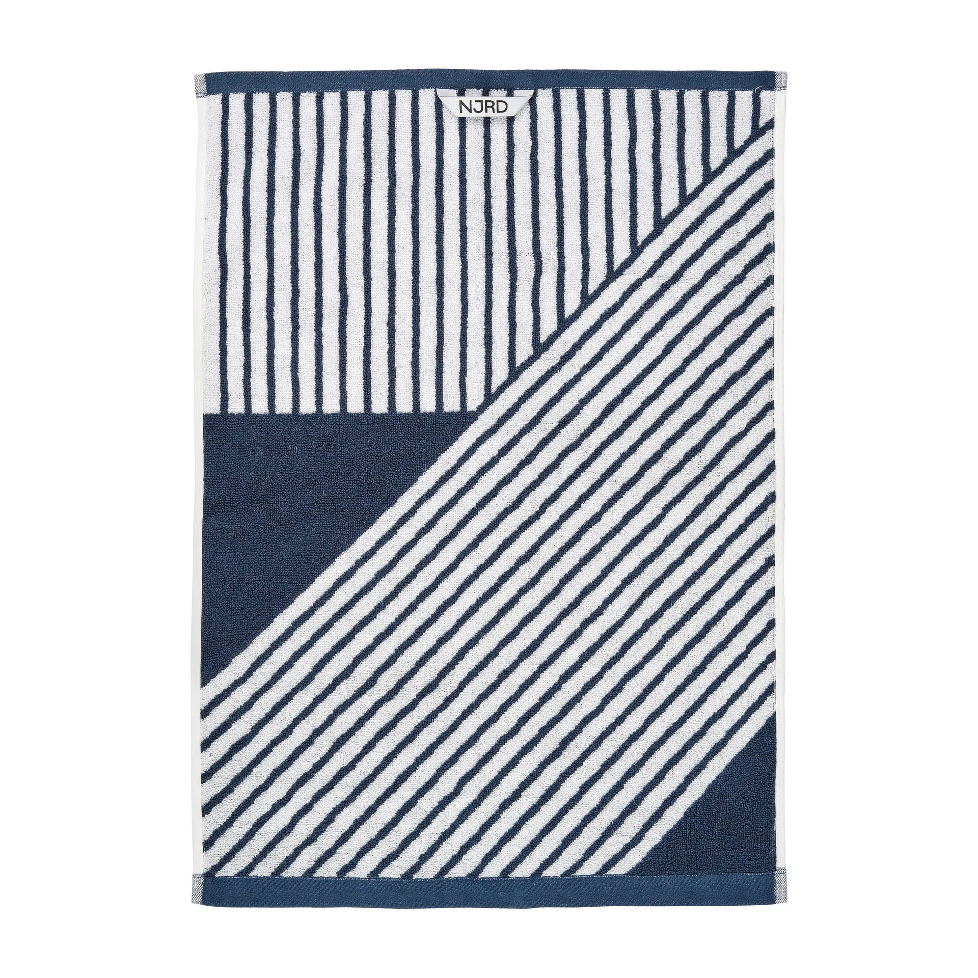 Stripes Handtuch 50x70 cm, Blau NJRD