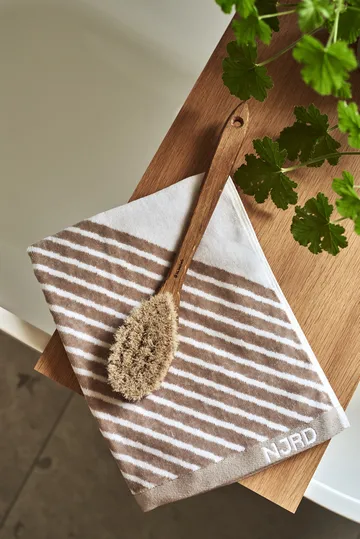 Stripes Handtuch-Set 4 Teile - Beige - NJRD