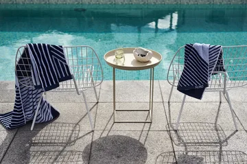 Stripes Handtuch-Set 4 Teile - Blau - undefined - NJRD