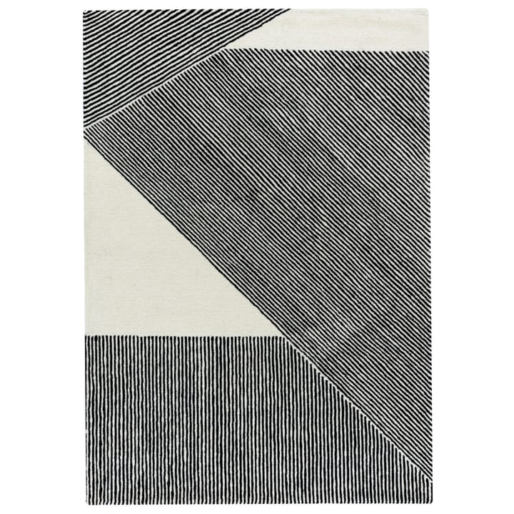 Stripes Wollteppich naturweiß - 200 x 300cm - NJRD