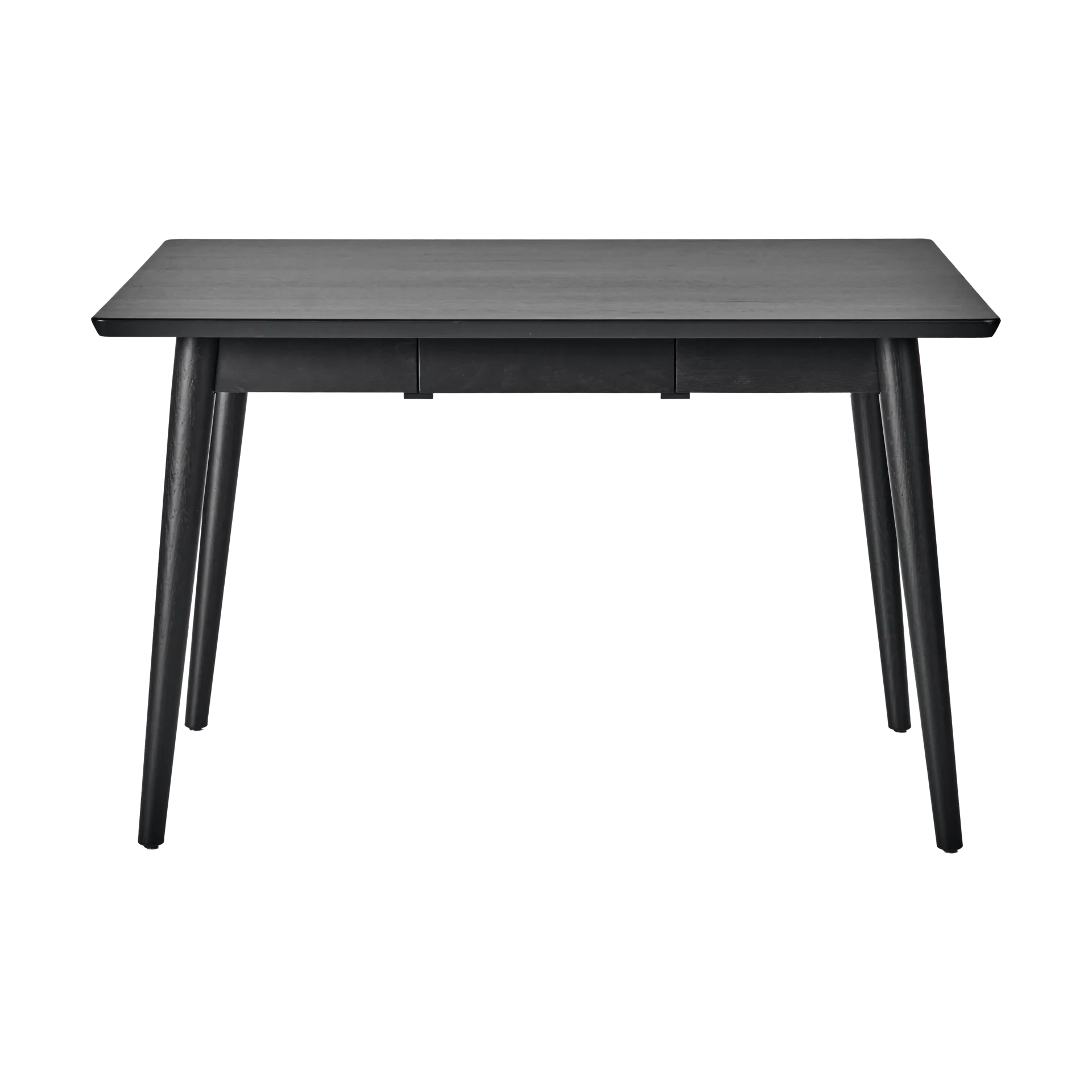 VIOR Esstisch 90x120 cm, Schwarz lackierte Eiche NJRD