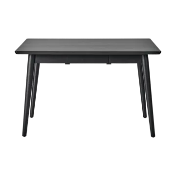 VIOR Esstisch 90x120 cm - Schwarz lackierte Eiche - NJRD