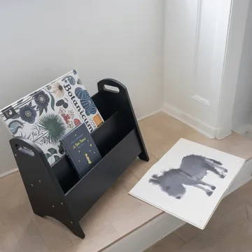 Book holder Bücherregal für Kinder - Schwarz - Nofred