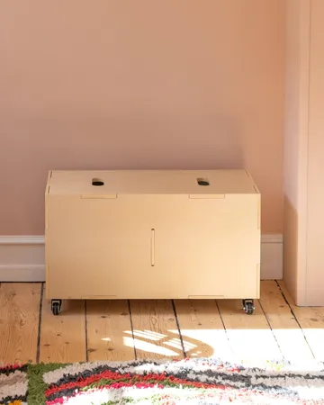 Cube Long Aufbewahrungsbox - Birke - Nofred