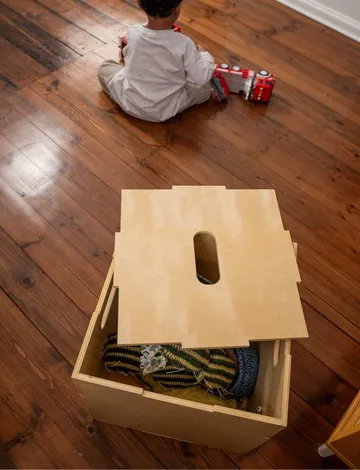 Cube Storage Aufbewahrungsbox - Birke - Nofred