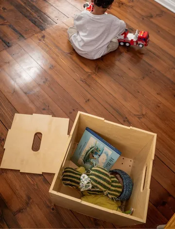 Cube Storage Aufbewahrungsbox - Birke - Nofred