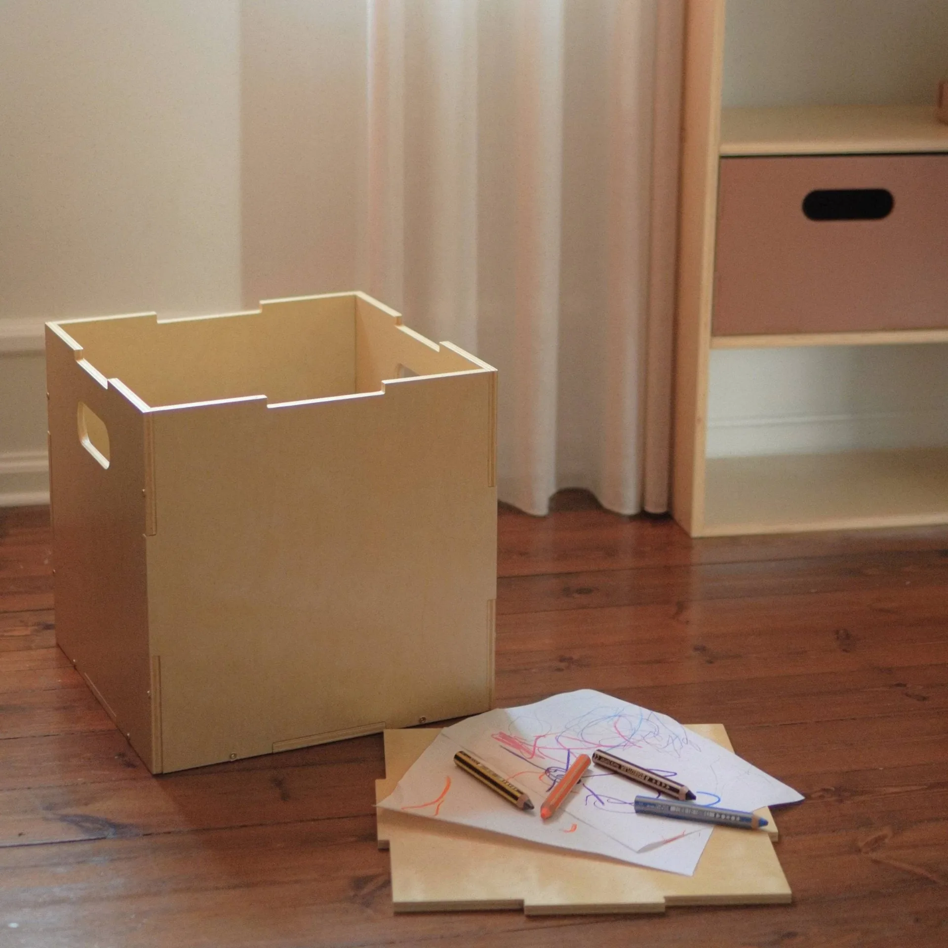 Cube Storage Aufbewahrungsbox, Birke Nofred