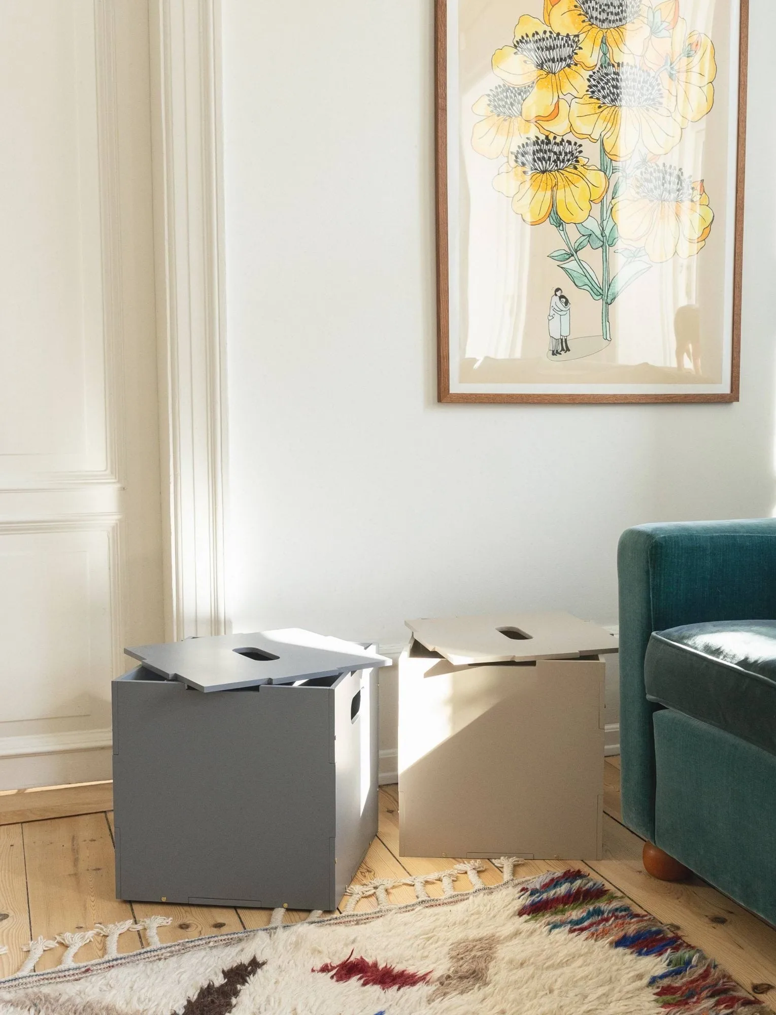 Cube Storage Aufbewahrungsbox, Olivgrün Nofred