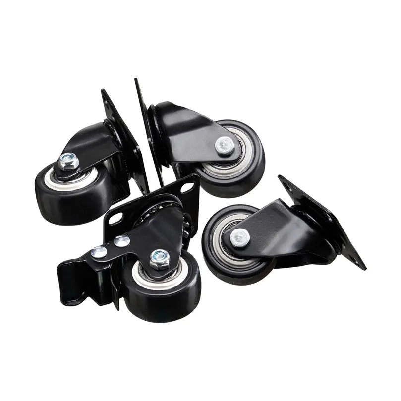 Nofred Cube Storage Räder für Aufbewahrungsbox 4er-Pack Schwarz