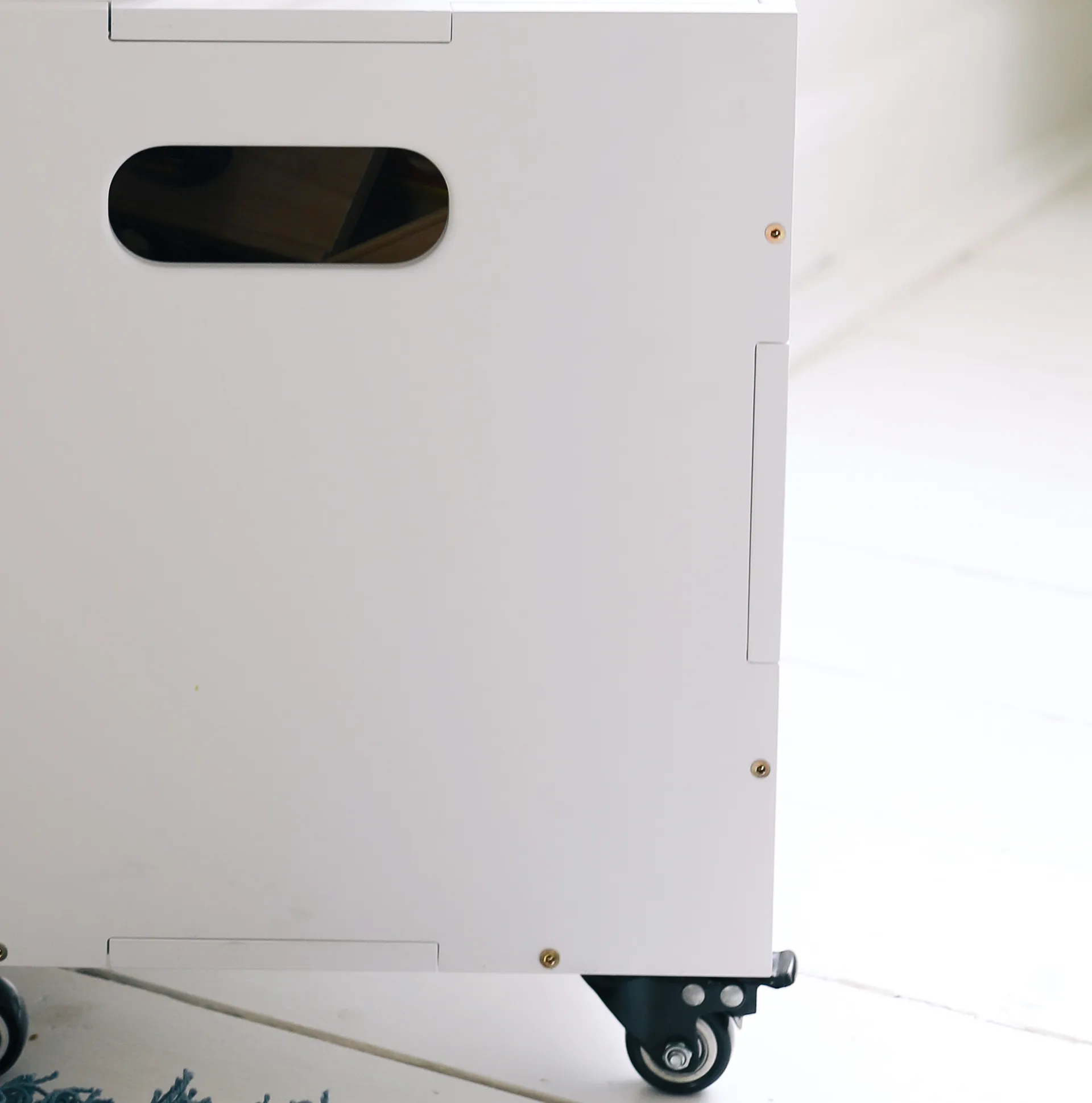 Cube Storage Räder für Aufbewahrungsbox 4er-Pack, Schwarz Nofred