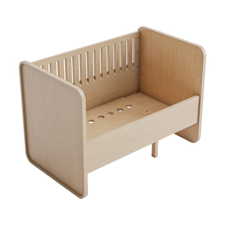 Form Baby- und Juniorbett 166x77,5x87 cm, Eiche Nofred