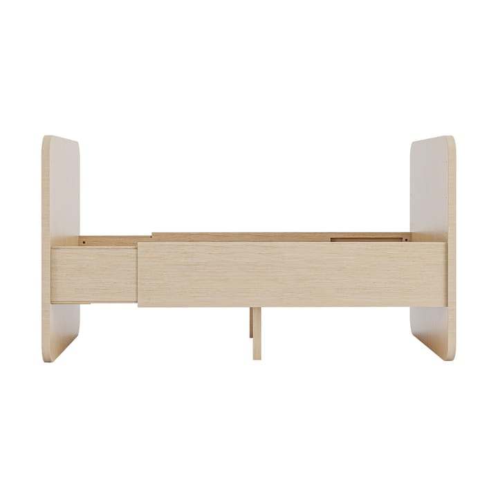 Form Baby- und Juniorbett 166x77,5x87 cm, Eiche Nofred