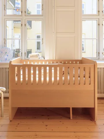 Form Baby- und Juniorbett 166x77,5x87 cm - Eiche - Nofred