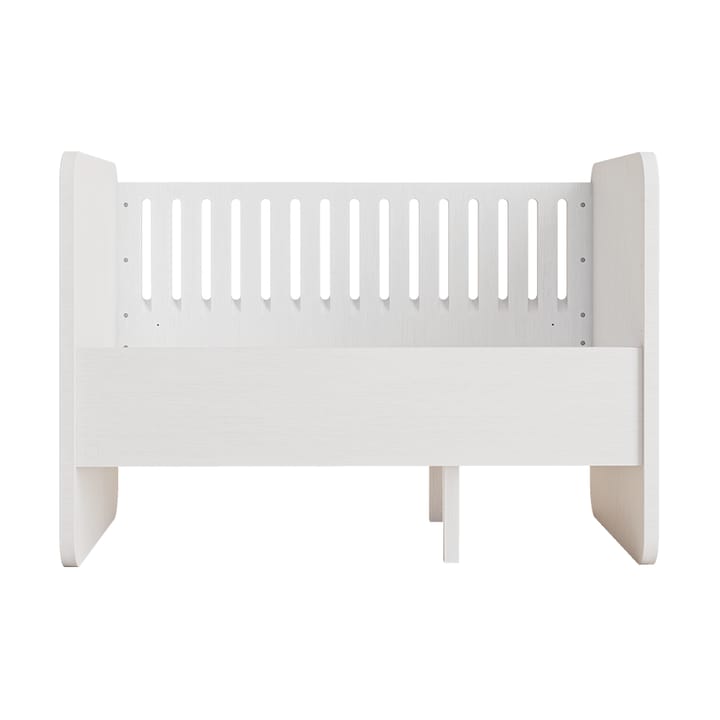 Form Baby- und Juniorbett 166x77,5x87 cm, Weiß Nofred