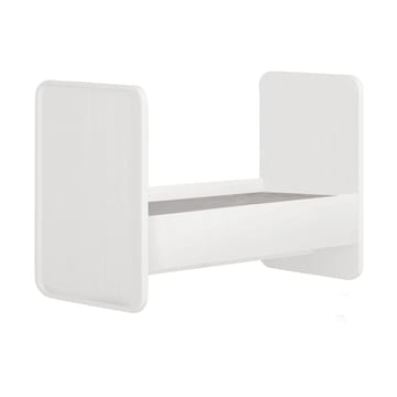 Form Baby- und Juniorbett 166x77,5x87 cm - Weiß - Nofred