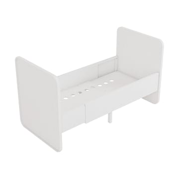 Form Baby- und Juniorbett 166x77,5x87 cm - Weiß - Nofred