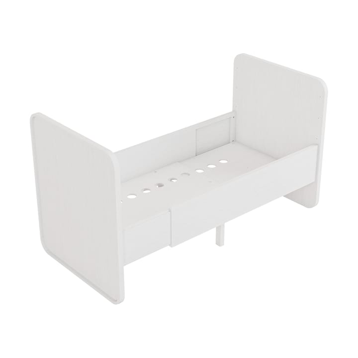 Form Baby- und Juniorbett 166x77,5x87 cm, Weiß Nofred