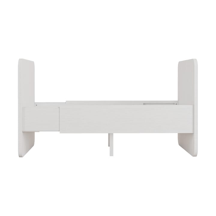 Form Baby- und Juniorbett 166x77,5x87 cm, Weiß Nofred