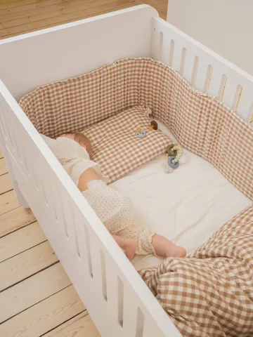 Form Baby- und Juniorbett 166x77,5x87 cm - Weiß - Nofred