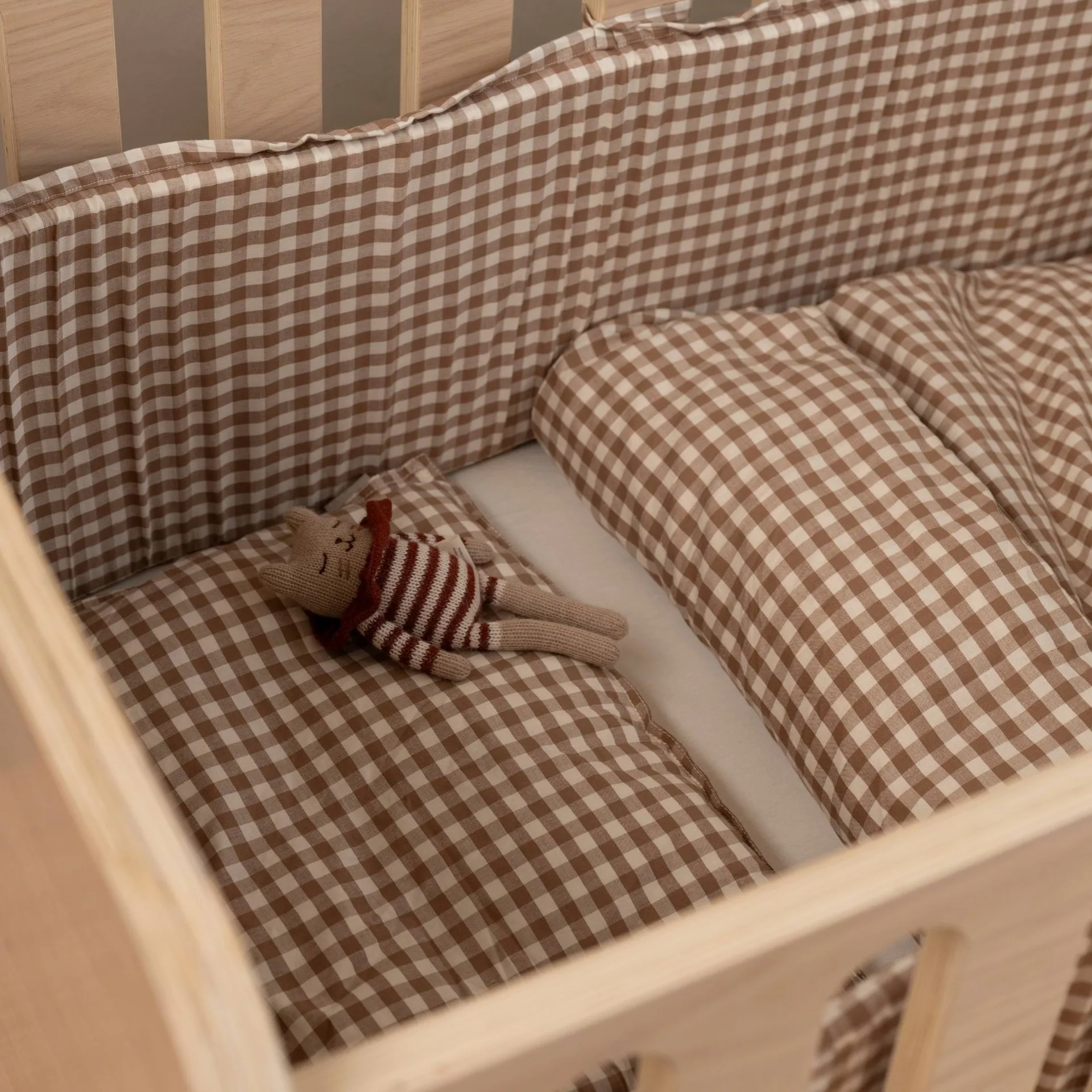 Form Matratze für Baby- und Juniorbett 2 Teile, Weiß Nofred