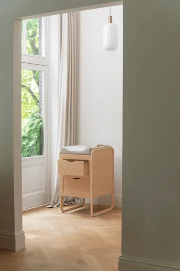 Form Wickeltisch 65,4x56x95 cm - Eiche - Nofred