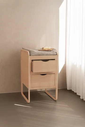 Form Wickeltisch 65,4x56x95 cm - Eiche - Nofred