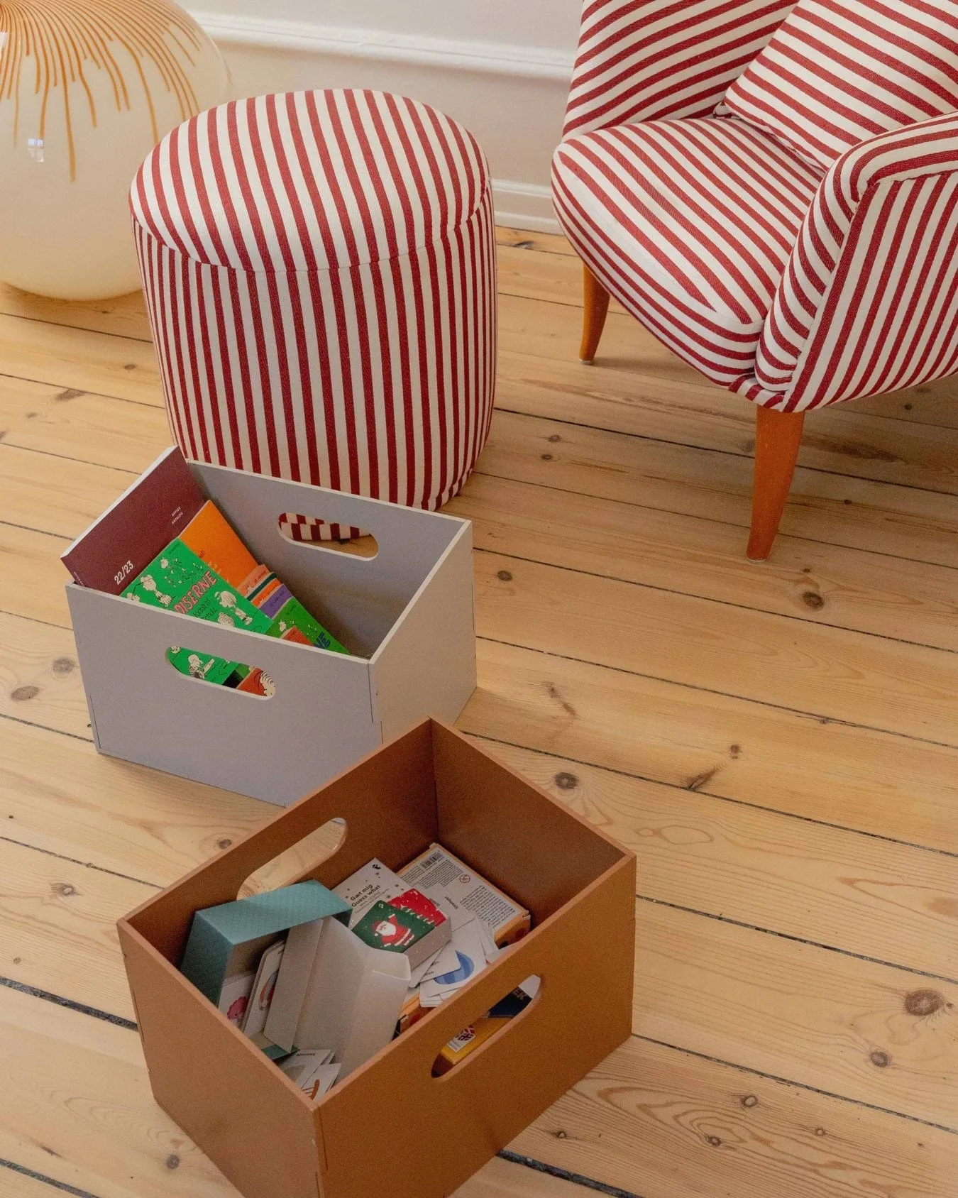 Kiddo Box Aufbewahrungsbox, Beige Nofred