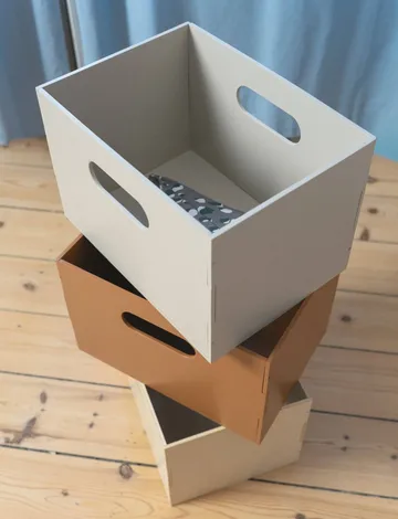 Kiddo Box Aufbewahrungsbox - Beige - Nofred