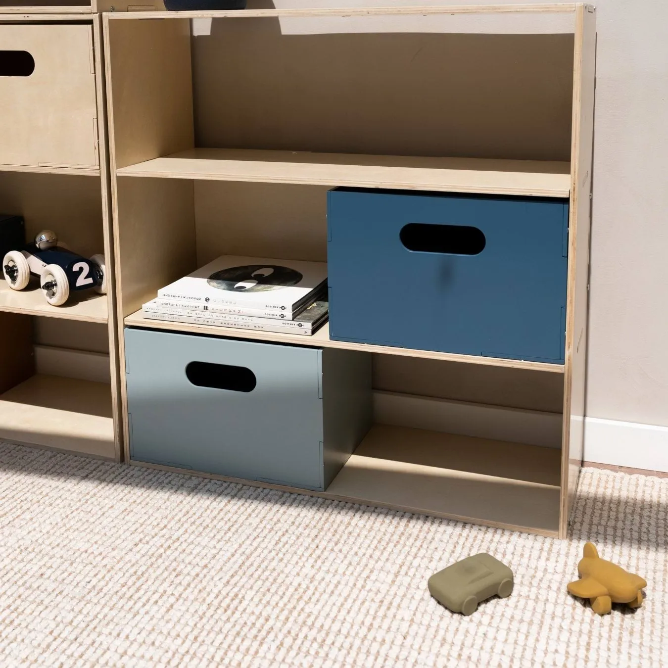 Kiddo Box Aufbewahrungsbox, Blau Nofred