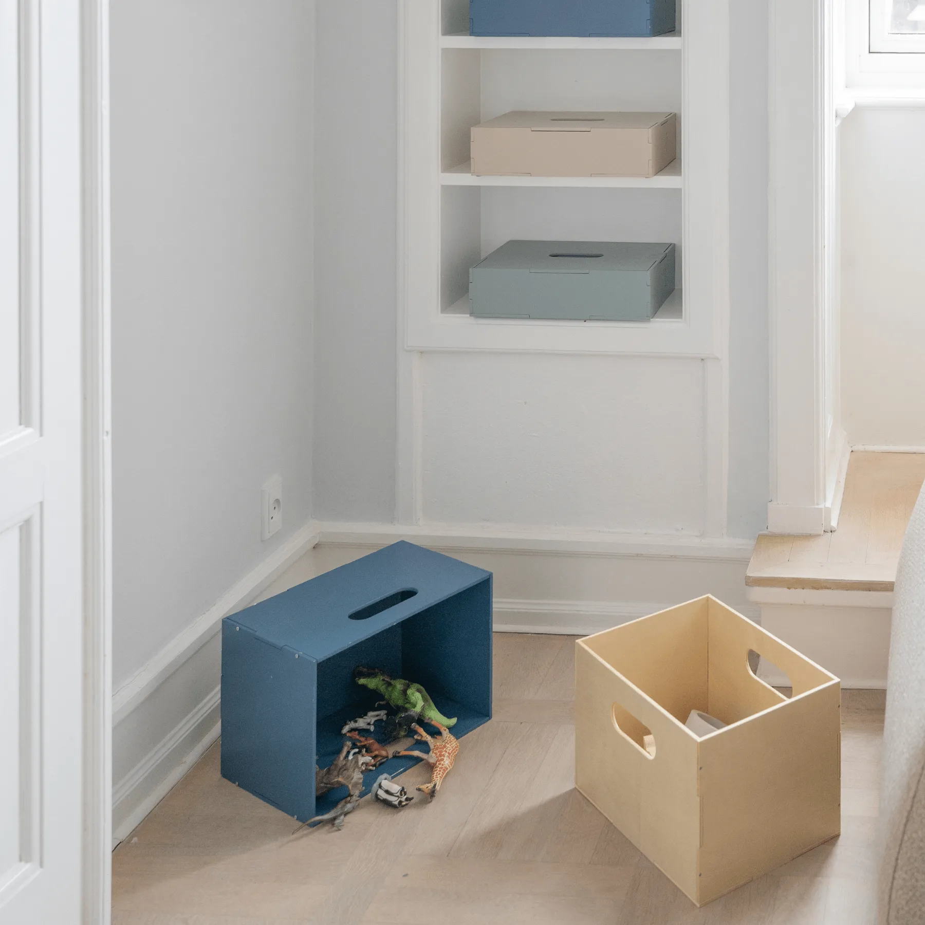 Kiddo Box Aufbewahrungsbox, Blau Nofred