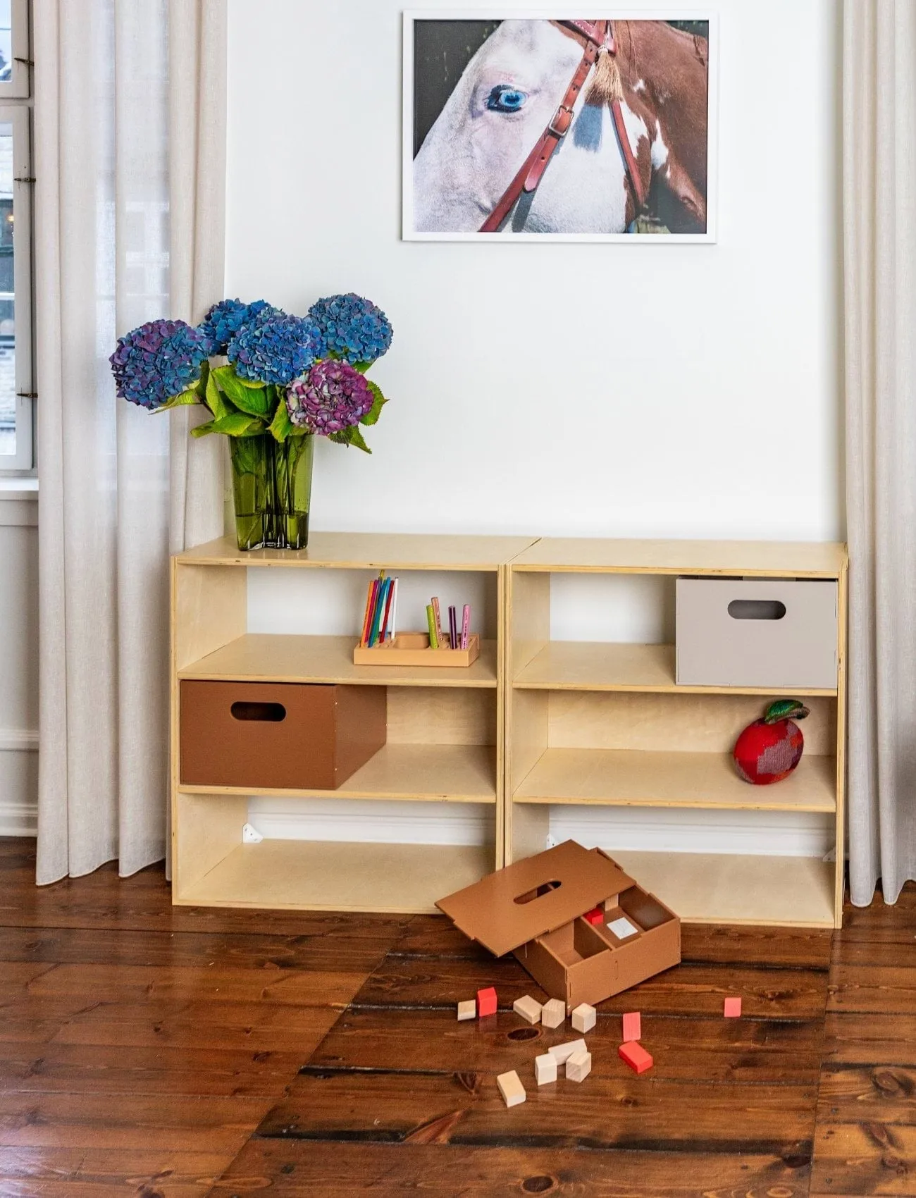 Kiddo Shelving Kinderregal, Birke Nofred