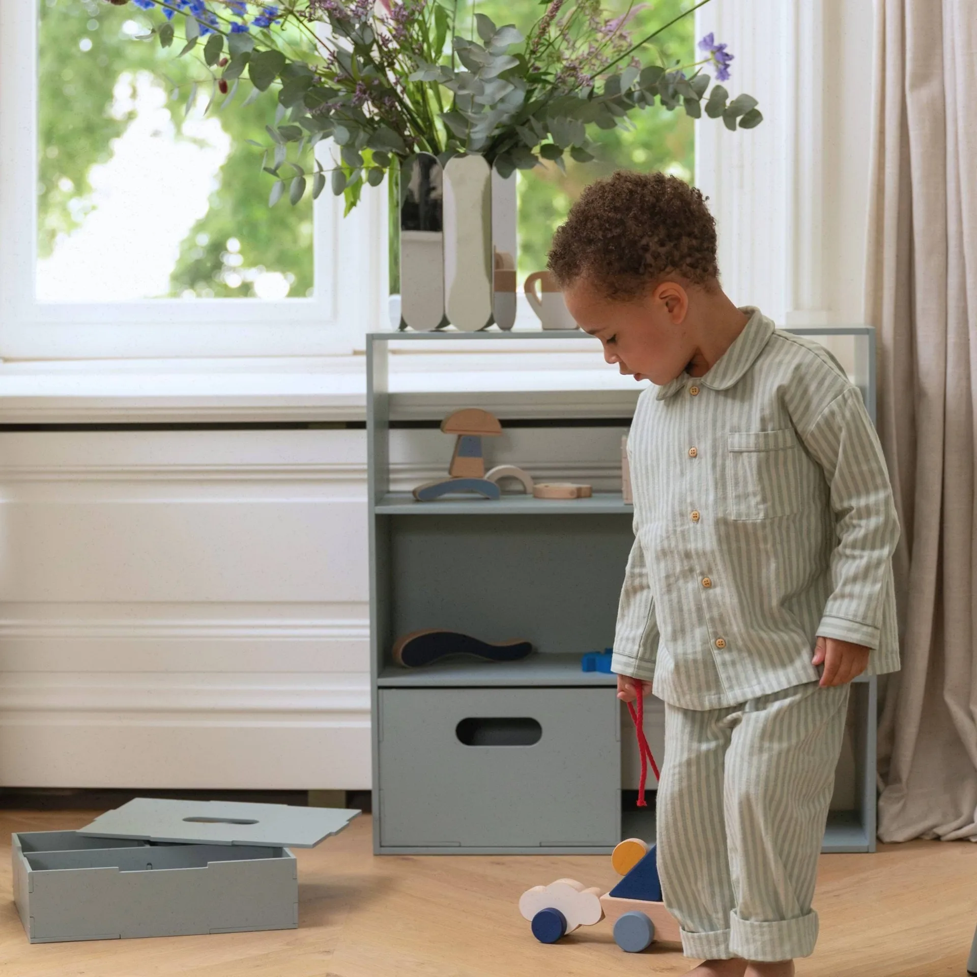 Kiddo Shelving Kinderregal, Olivgrün Nofred
