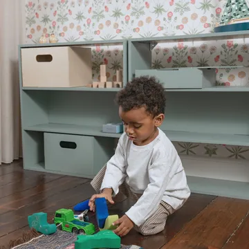 Kiddo Shelving Kinderregal - Olivgrün - Nofred