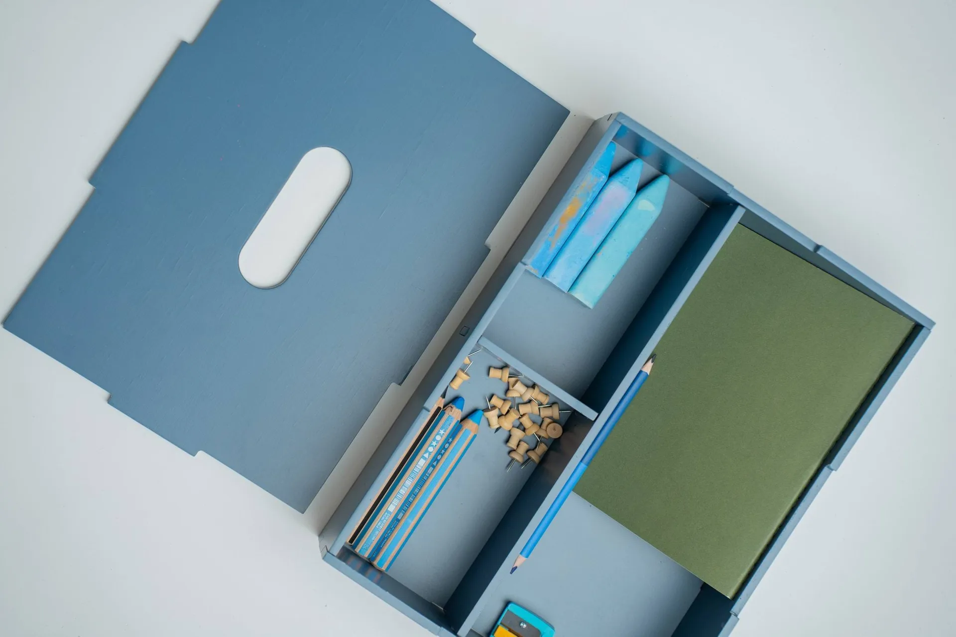 Kiddo Tool Box Aufbewahrungsbox, Blau Nofred